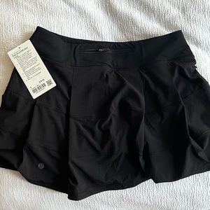 Lululemon Pace Rival MR Tennis Skirt Long 8 NWT